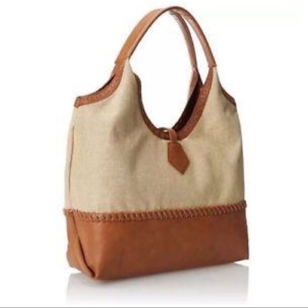 Big Buddha Tan Tassel Shoulder Bag Tote NWT - Picture 2 of 4